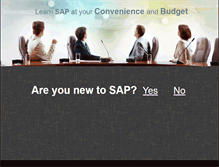 Tablet Screenshot of learnsap.net