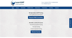 Desktop Screenshot of learnsap.com